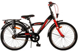Volare Thombike Kinderbike Jungen 20 Zoll schwarz rote zwei Handbremsen