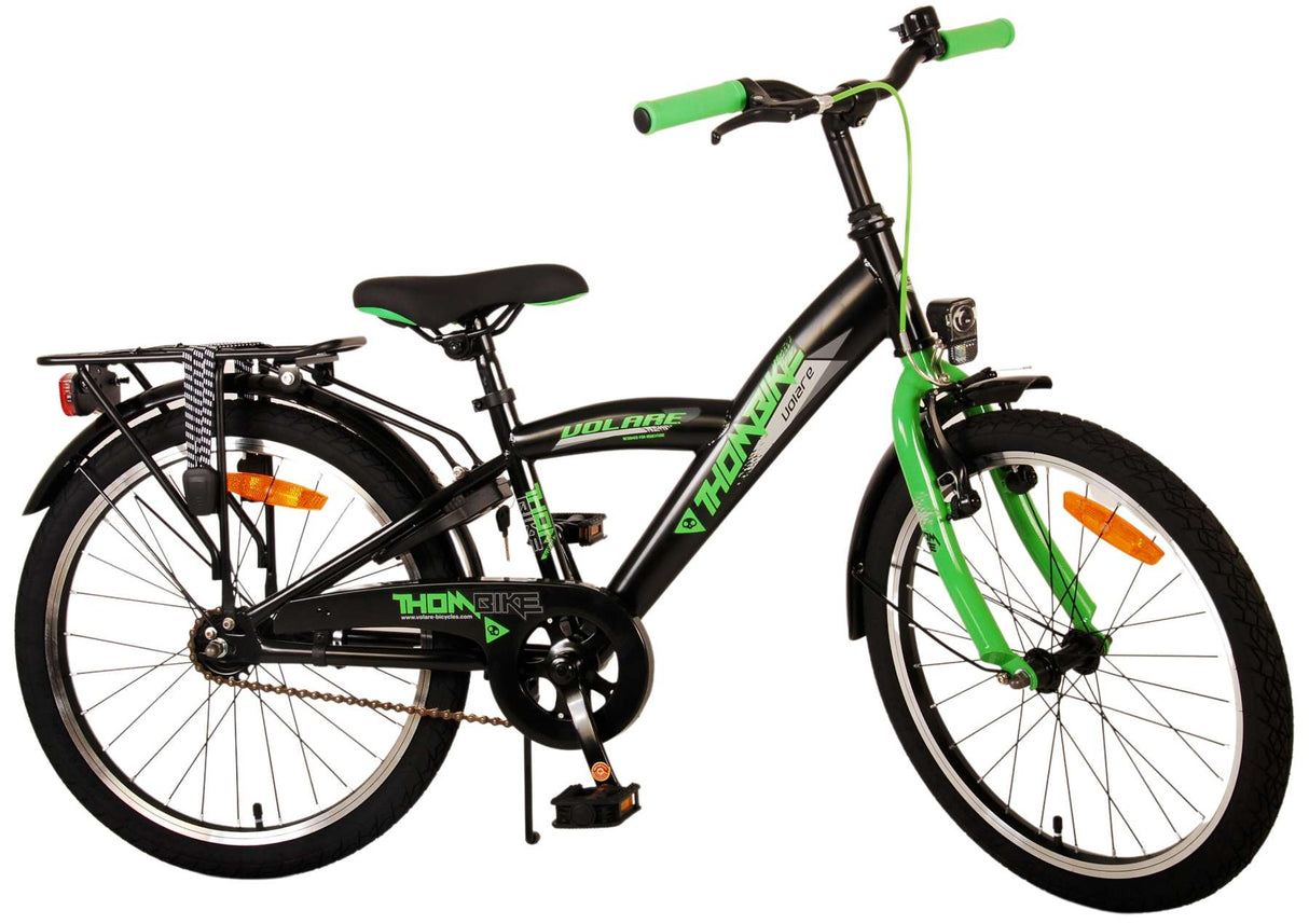 Volare Thombike Children's Bike Boys 20 Inch Black Green