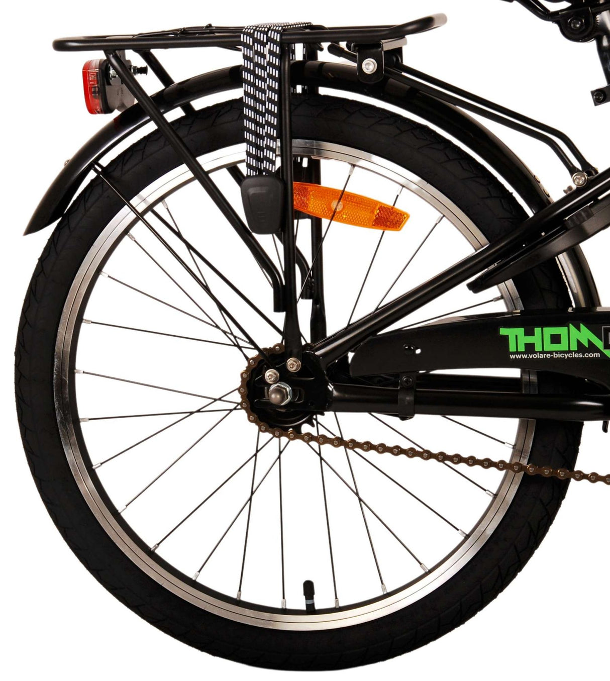 Volare Thombike Children's Bike Boys 20 Inch Black Green