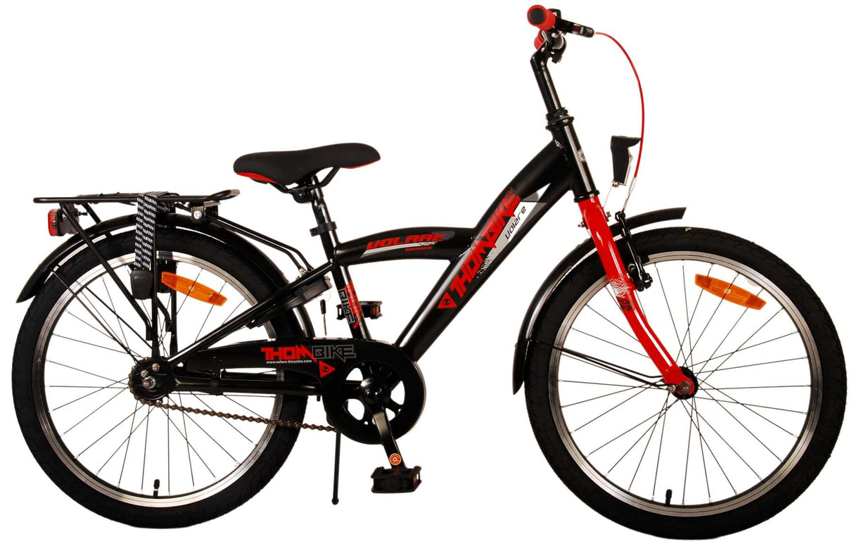 Volare Thombike Children's Bike - Jungen - 20 Zoll - schwarz rot