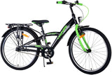 De Volore thombike Kanner Vëlo Jongen 24 Zoll Green Black 3 Gears