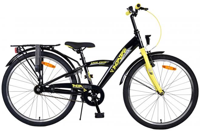 Volare Thombike Children's Bike Boys 24 Inch Black Yellow