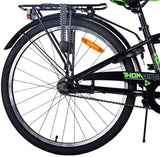 De Volore thombike Kanner Vëlo Jongen 24 Zoll Green Black 3 Gears