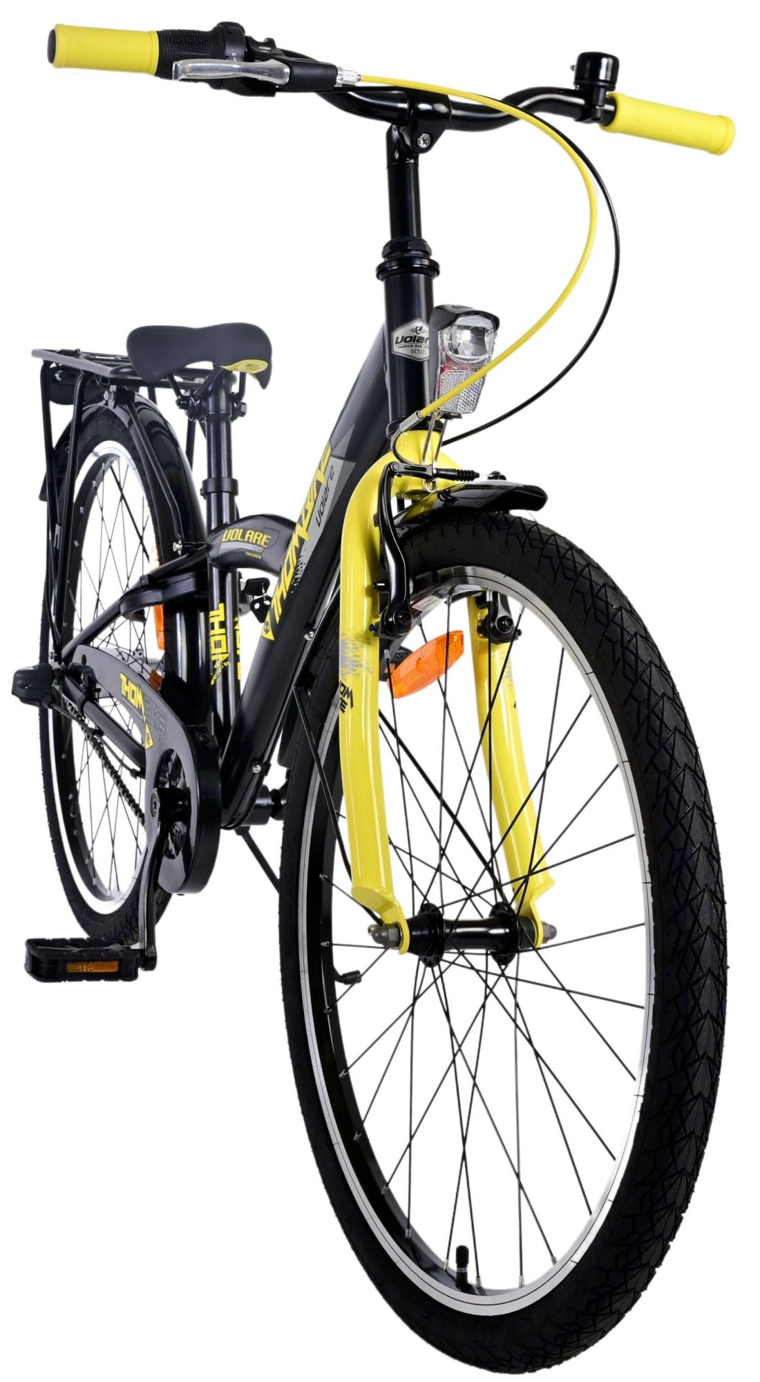 Volare Thombike Children's Bike Boys 24 Inch Yellow 3 gir