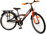 Volare Thombike Children's Bike Boys 24 Inch Black Orange Two Hand brakes