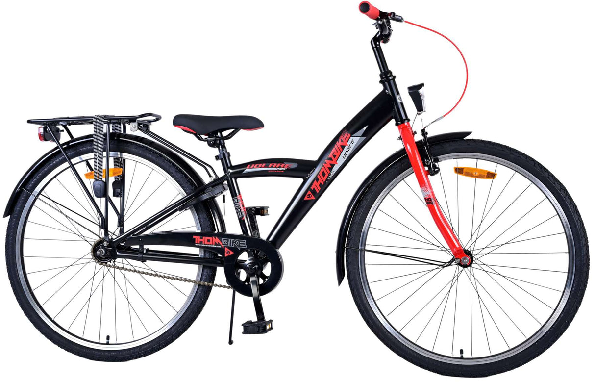 Volare Thombike Kinderbike Jungen 26 Zoll schwarz rot