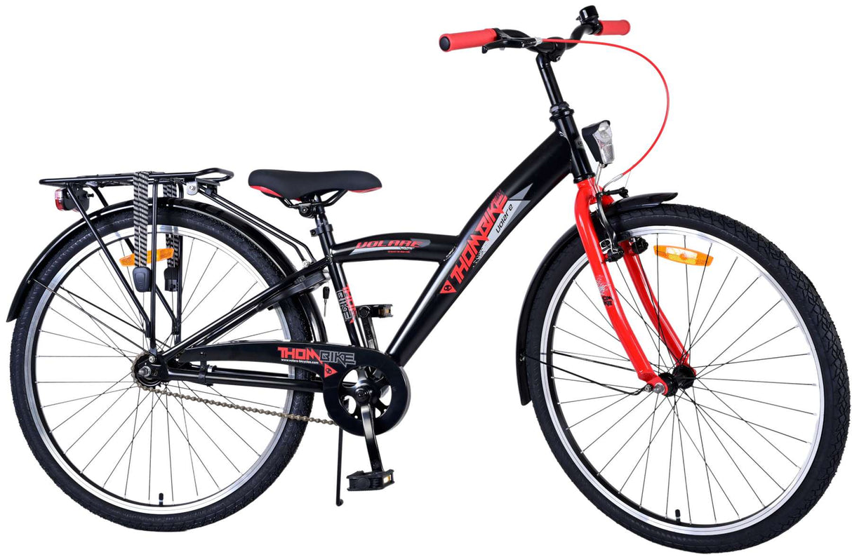 Volare Thombike Bike Children Bike Boys 26 pulgadas Rojo Negro