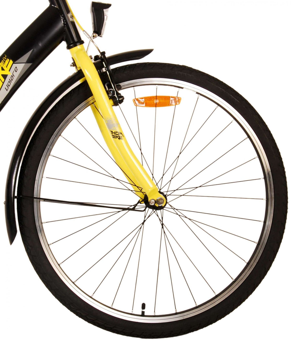 Volare Thombike Children's Bike Boys 26 Inch Black Yellow