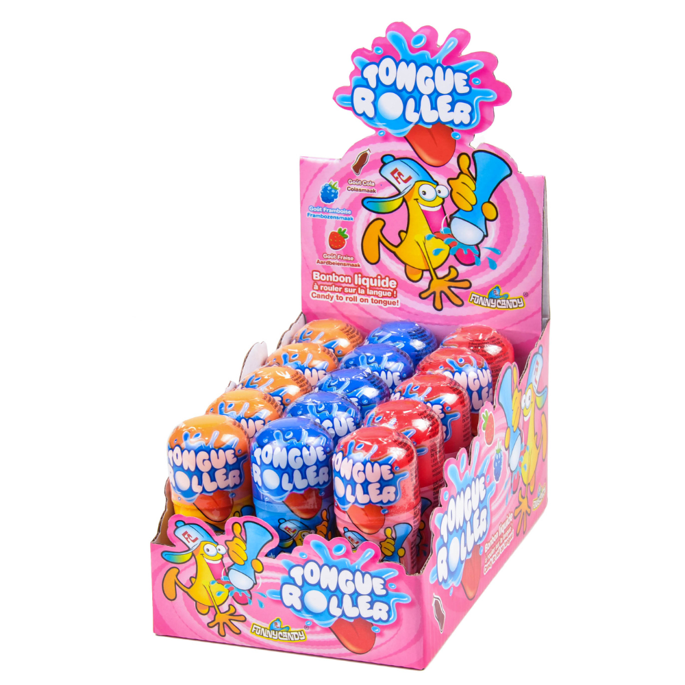 Lustiger Bonbon-Zungenroller (15x 48gr)