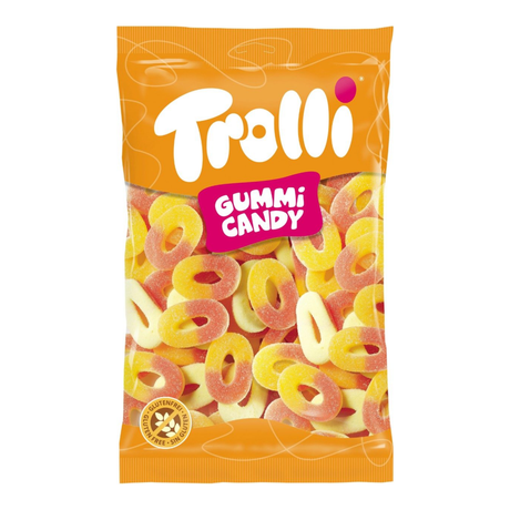 Trolli perzikringen (1 kg)