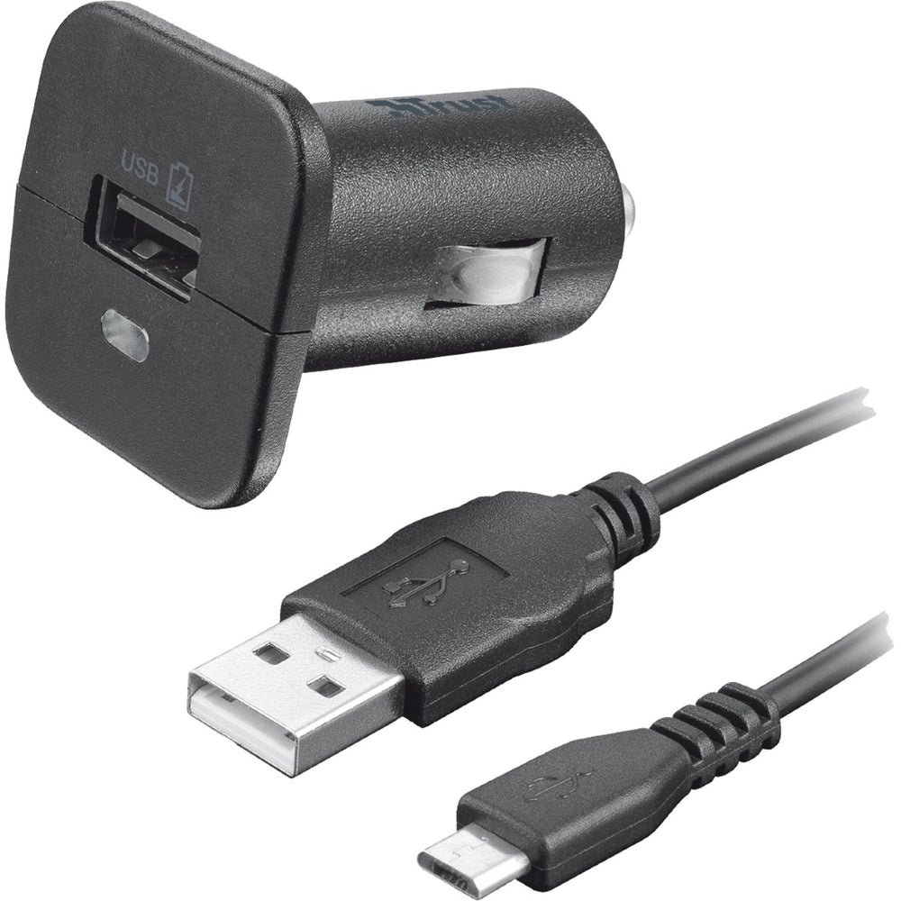 Vertrauen Sie 5W-Auto-Ladegerät mit Micro-USB-Kabel