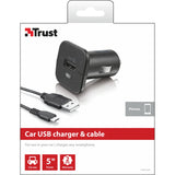 Vertrauen Sie 5W-Auto-Ladegerät mit Micro-USB-Kabel