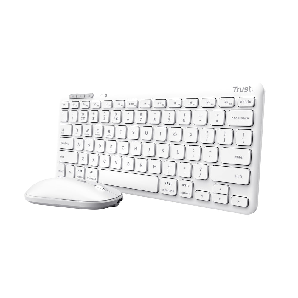 Vertrauen Sie der kabellosen Lyra Multi-Device-Tastaturmaus