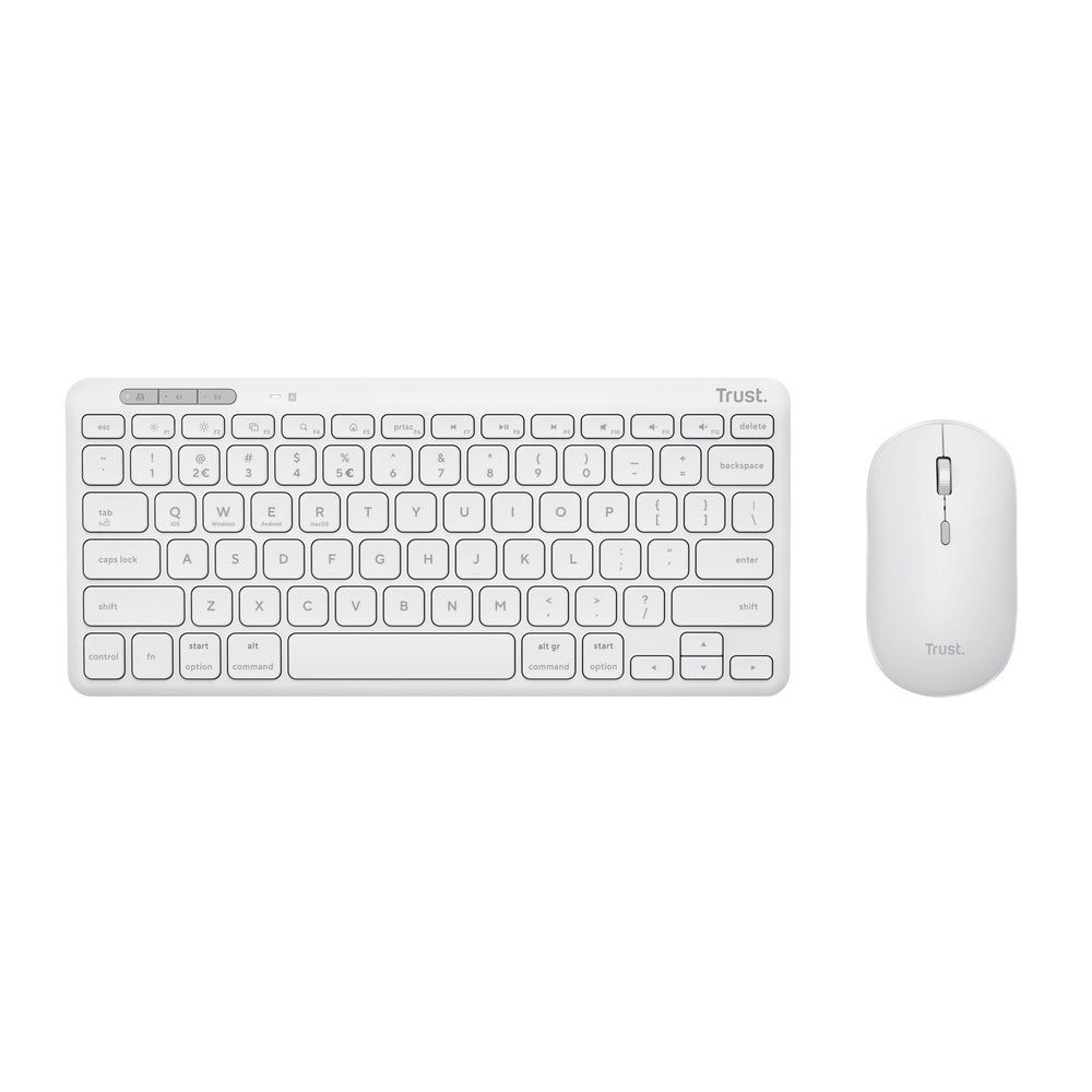 Vertrauen Sie der kabellosen Lyra Multi-Device-Tastaturmaus
