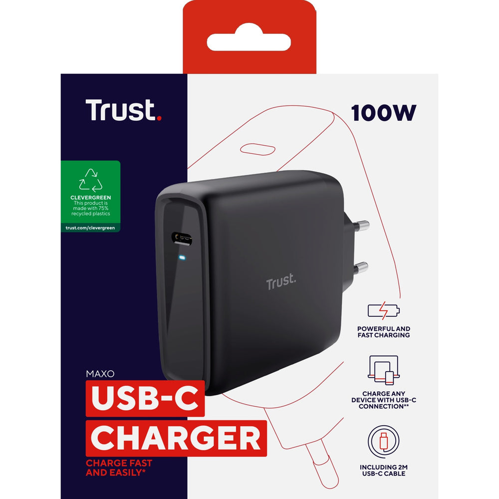 Vertrauen Sie Maxo USB-C-Ladegerät von 100 W.