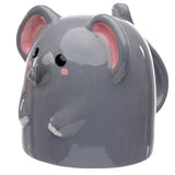 Cutiemals Keramiktasse mit Elefant auf dem Kopf