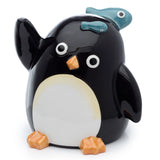 Pinguin umgedrehter Keramikbecher