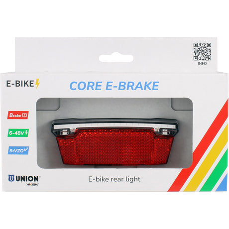 Union rear light ebike core e-brake