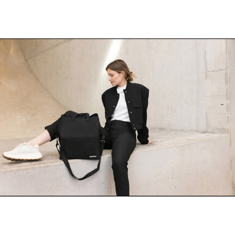Dutchperfect Urbanproof Tragetasche City Tote recycelt 22l schwarz