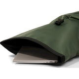 Dutchperfect Urban Proof Rolltop Rucksack Rucksack 20l grün recycelt