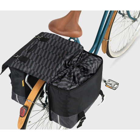 Urban Proof 40L Doppel-Fahrradtasche schwarz grau