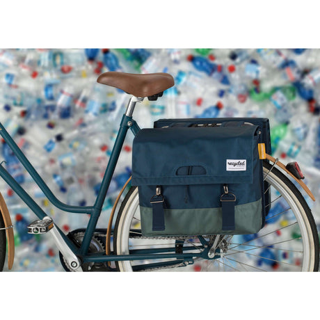 Urban Proof 40L Doppel-Fahrradtasche – Blaugrün