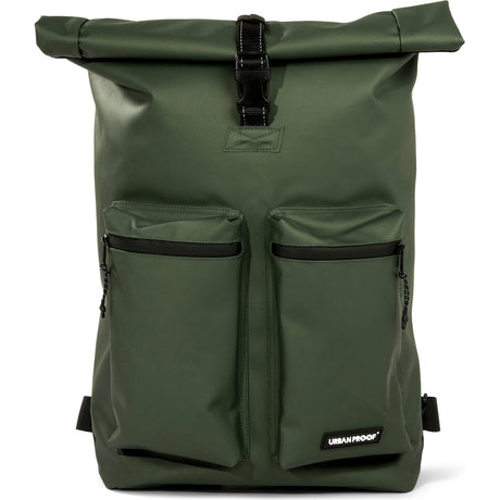 Urbanfester städtischer Rolltop -Pendler -Fahrradbeutel 20l Grün