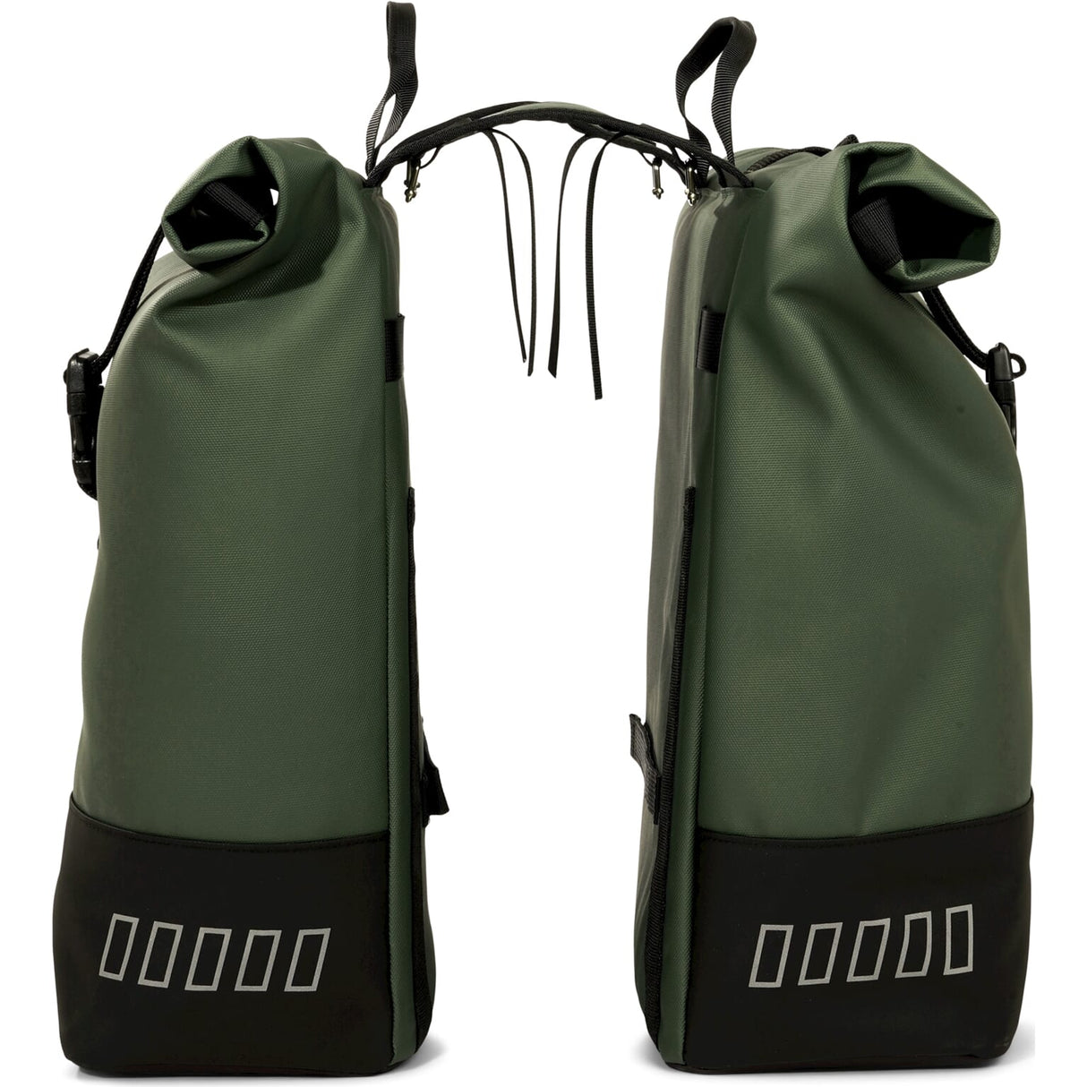 Urbanproof Urbanproof Rolltop Double bicycle bag 38 liters green