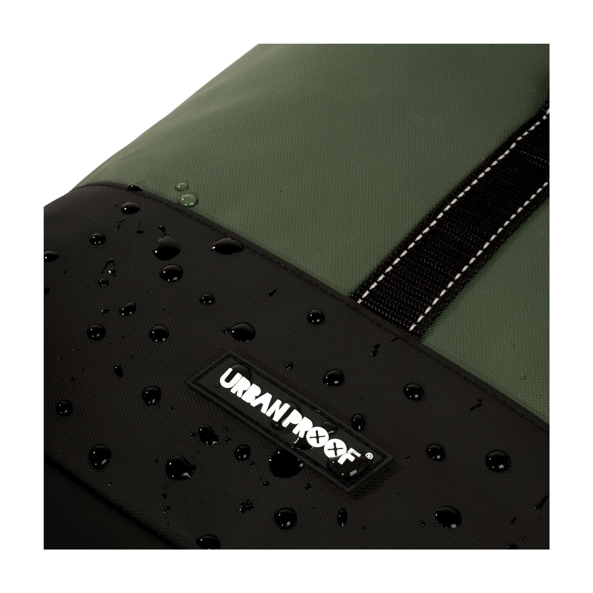 Urbanproof Tasche Double Roll Up Recycle 38l grün