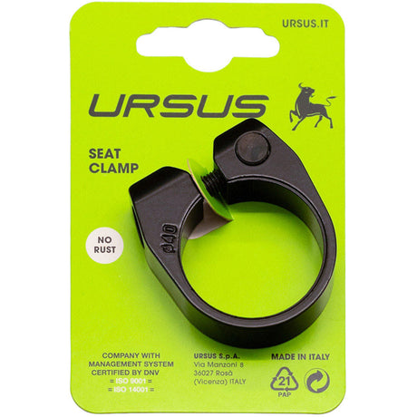 Ursus Sattelstützenklemme ø37,0 mm Aluminium - Schwarz