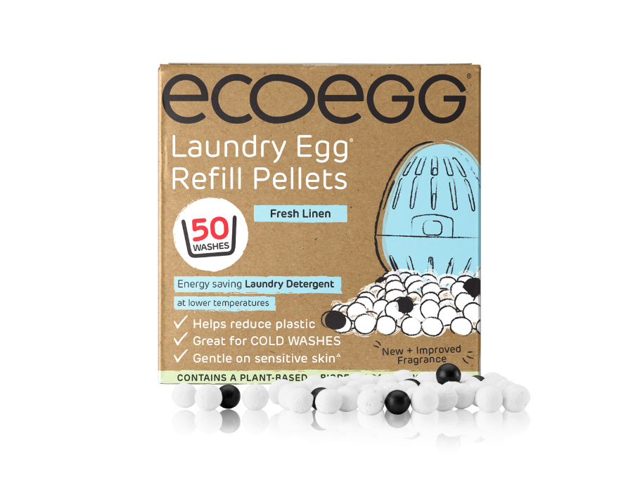 Ecoegg füllen frische Leinen 50 Wäsche nach