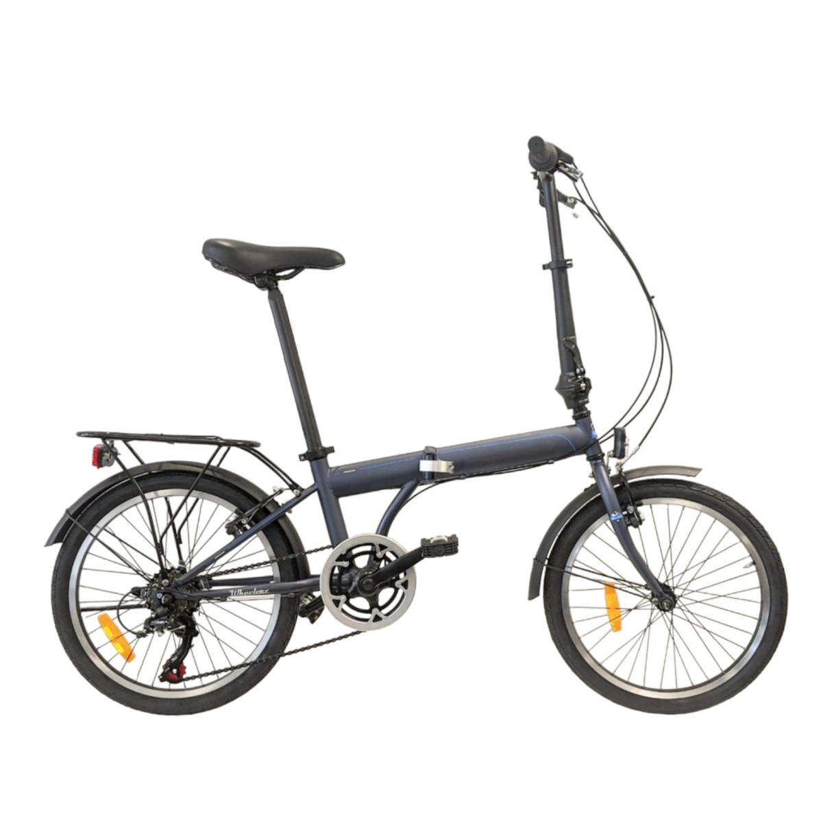 Shimano Wheelerz Folding Bike 20 Mat Anthracite Tourney TX 6-hastighet