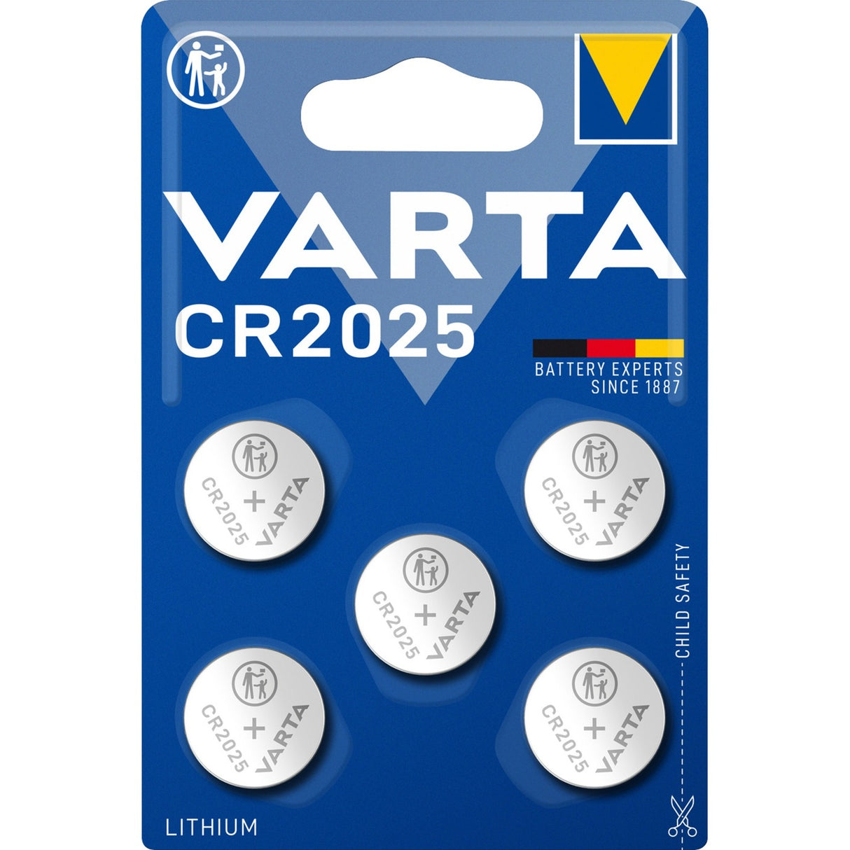 Varta lithiová mince CR2025