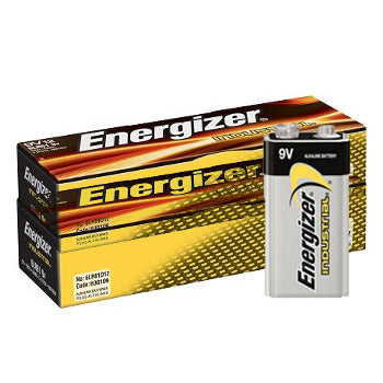 Enerdis energizer industrial 9v doos met 12 stuks