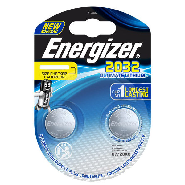 Enerdis Ultimate Lithium 3V CR2032 Blister 2 piezas