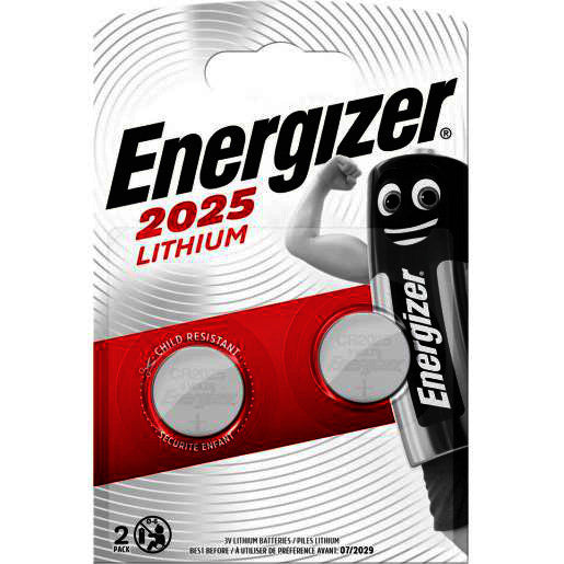 Energyis Energizer Batterie Lithium 3V CR2025 Blister (2.)