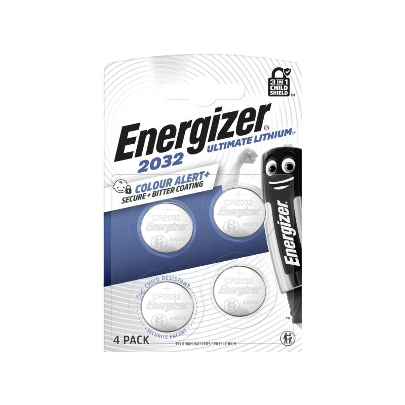 Endeedis energizer ultimate Lithium 3v Cr2032 Blieder 4 Stécker