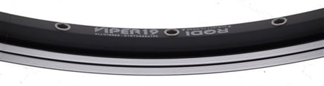 Rodi velg viper 19 28 622x19 36-gaats 14g frans ventiel - zwart cnc