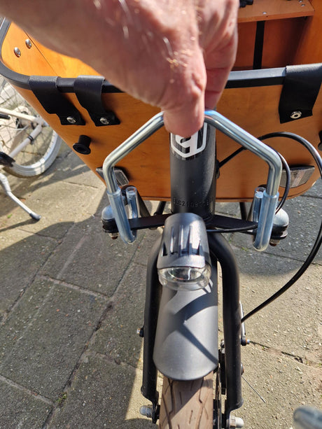 Extra brede dubbele haak tbv veh150