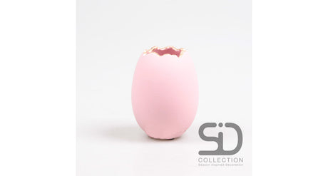 Vaas ei cement 7.5x7.5x10 cm rose