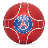 Paris Saint-Germain Fußball metallic rot Größe 5 (P24191)