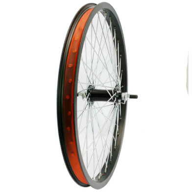 HB forhjul 20 Freestyle 10mm Axle Black 48 SPK