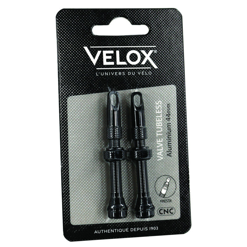 Velox Tubeless-Ventil 44 mm fv Aluminium (2 Stück)