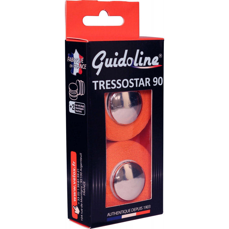 Velox Lenkerband Tressostar 90 Baumwolle orange (2Stk)