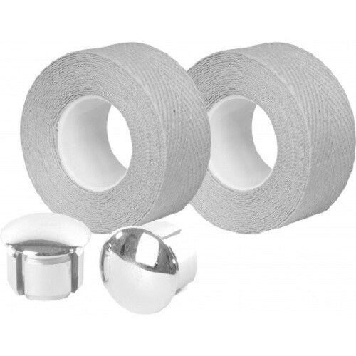 Velox Lenkerband Tressostar 90 Baumwolle silbergrau (2 Stk)
