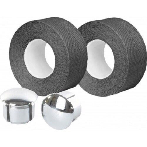 Velox Lenkerband Tressostar 90 Baumwolle dunkelgrau (2 Stk)