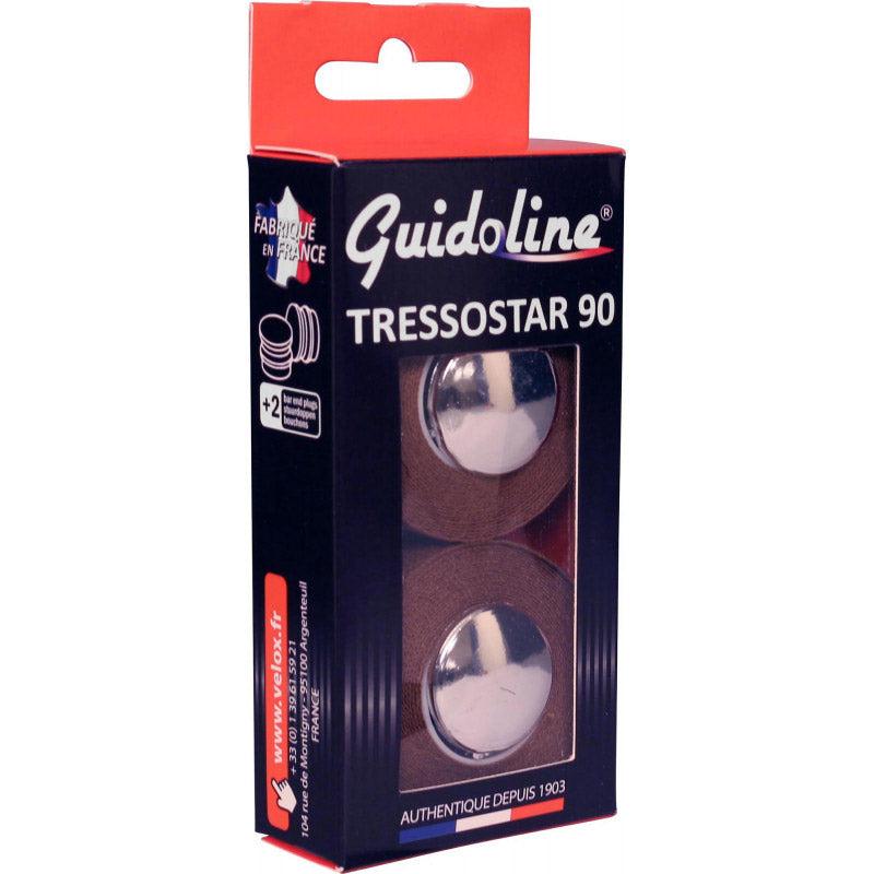 Nastro per manubrio in velox tressostar 90 cotone marrone (2st)