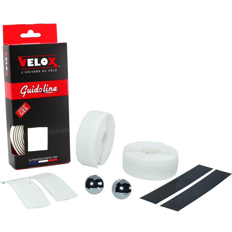 Velox Lenkerband Maxi Kork Gel weiß (2Stk)