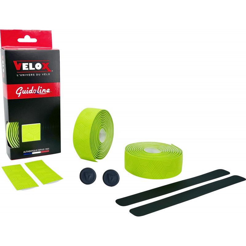 Grip de guidon Velox Ultra Grip 2.5 Lime Green (2e)