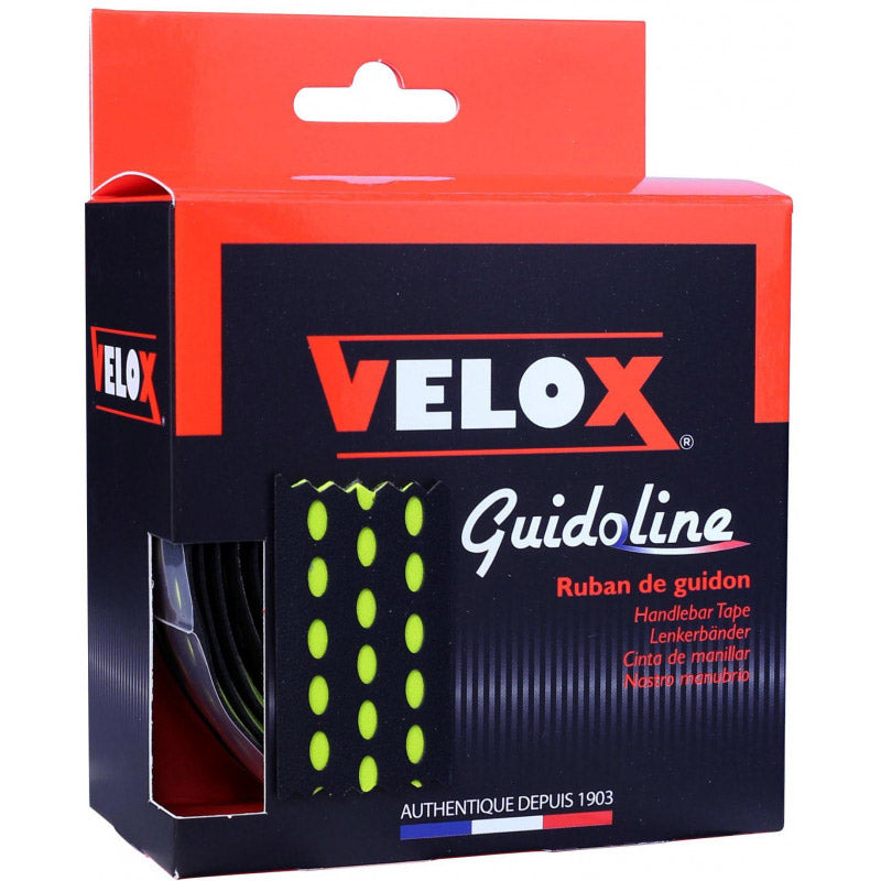 Velox Lenkerband Bi-Color 3.0 Schwarz Limettengrün (2 Stück)